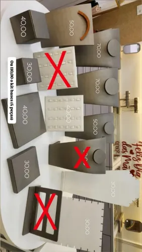 Expositores Joias para loja ou closet