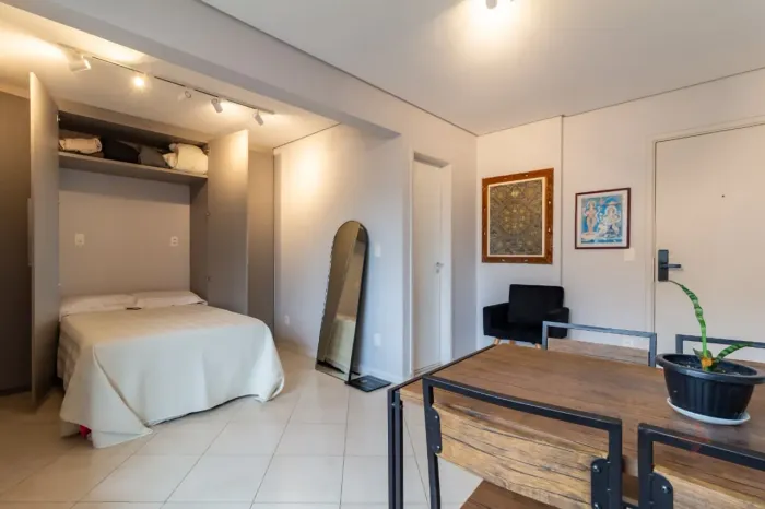 Apartamento para venda e locação em Pompeia com 1 quarto, 33m²