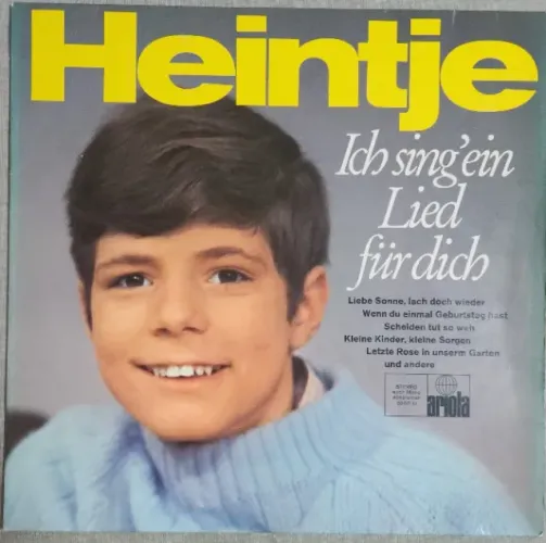 Heintje - Ich Sing Ein Lied Für Dich (LP)