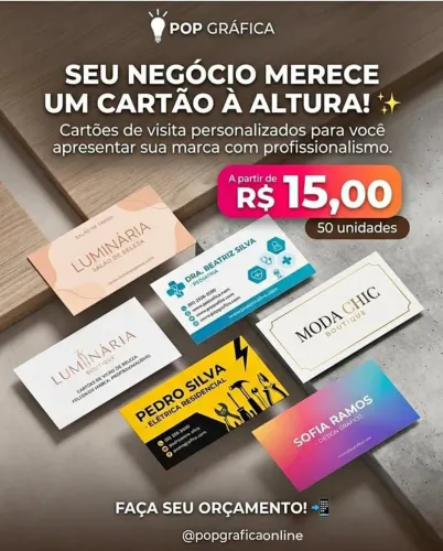 Cartão de Visita Personalizado ?