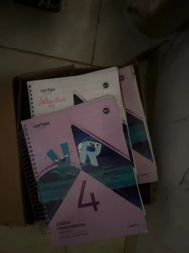 Livros vórtex quarto ano