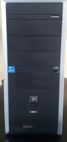 GABINETE PRETO COM FONTE HK350-11AATX 250W EXCELENTE ESTADO K130
