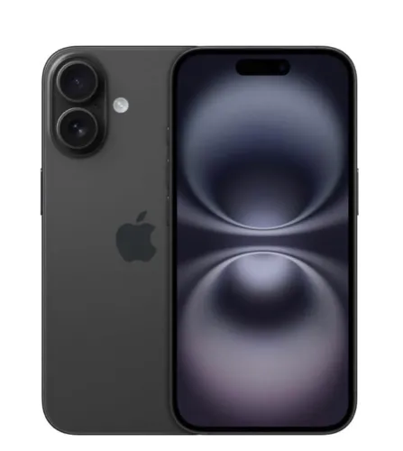 iPhone 16 preto bateria 90%