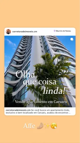Apartamento 225m² | 5 suítes | Ed. Maria Muniz | Maurício de Nassau - Caruaru