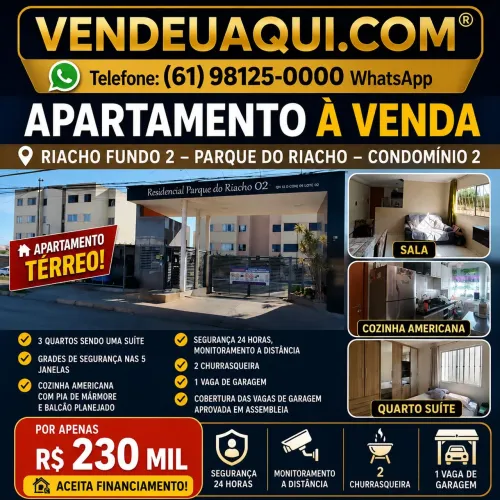 Riacho II, Park n°02 Oportunidade!