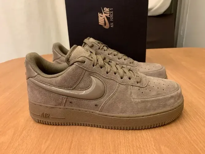 Air Force 1 Low Suede Glossy Mink Brown