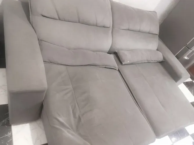 Sofá reclinável