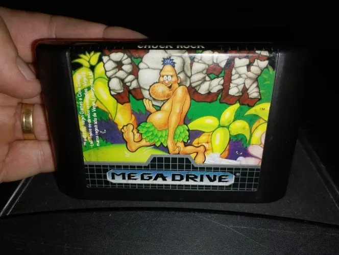 Chuck rock original Sega Genesis Mega Drive