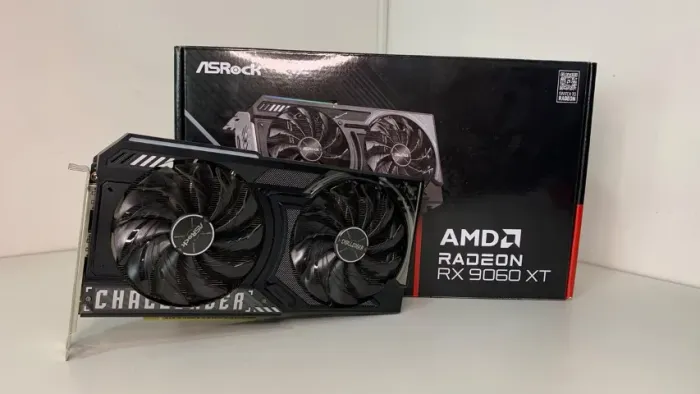 RX 9060XT 8GB ASROCK CHALLENGER (PEGO SUA PLACA NA TROCA!)