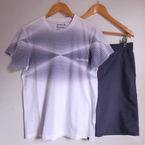 Bermuda e Camiseta Hurley (Combo 38 - P)