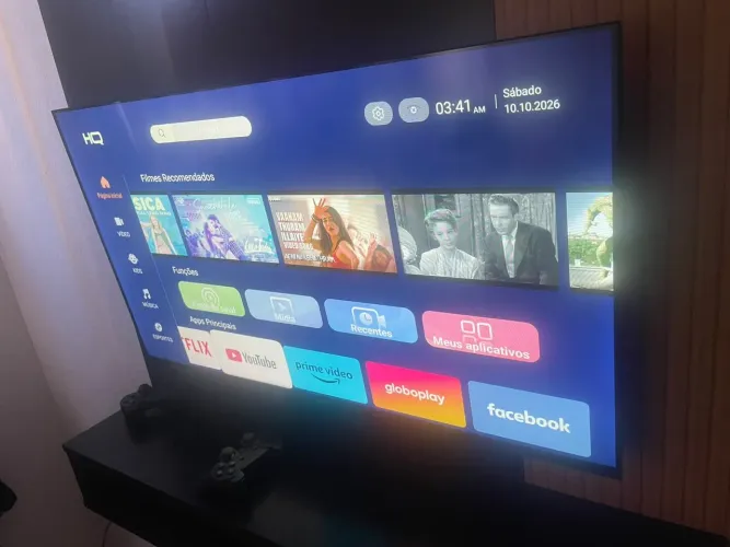 Smart TV HQ 40" FULL HD tela sem borda