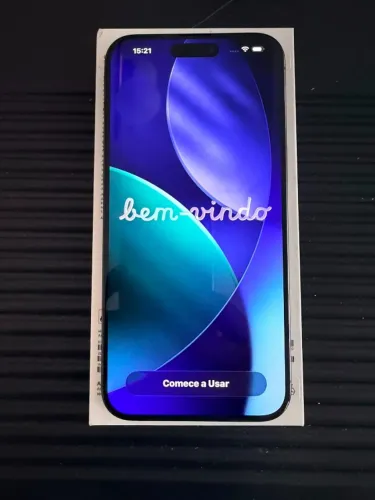 IPHONE 15 PRO MAX / NA CAIXA / PRETO  / 256 /ACEITO TROCA + VOLTA.