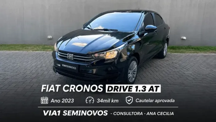 Fiat Cronos Drive 1.3 8V Flex Aut. 2023