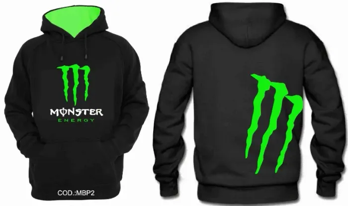 Blusa de moletom Monster Energy