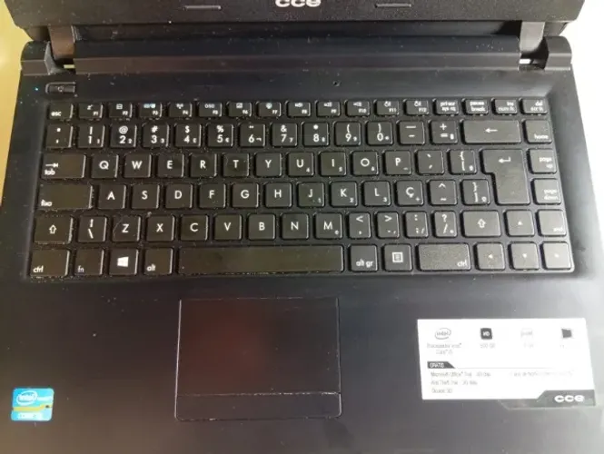 Notebook CCE Win Intel Core i3 3217U 8 GB HDD 1 TB 