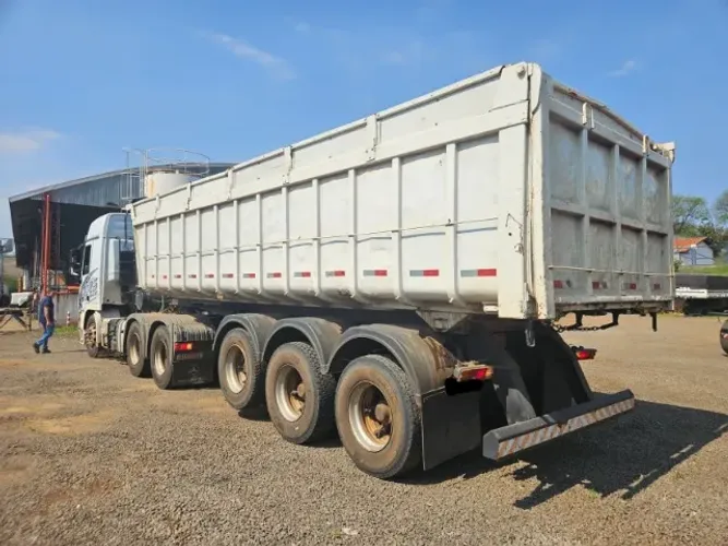 Carreta Caçamba 30m3 Rosseti 2007 Roda Raiada Sem Pneus