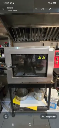 Forno Industrial Turbo Twister a gás marca Venancio modelo FVT5D