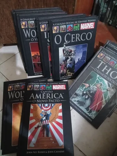 Coleção de Revistas Capa Dura Marvel