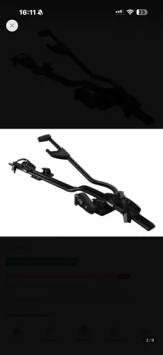 Transbike thule ProRide 598