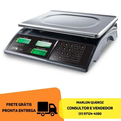 Balança Eletrônica Prix 3 Toledo 32 Quilos