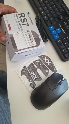 Mouse sem fio Smailwolf RS7 