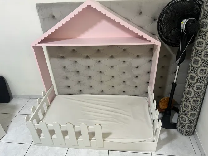 Cama infantil princesa + colchão