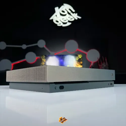 Console Xbox One X 1TB Edição Especial Gold Rush Battlefield V - Microsoft (Seminovo)