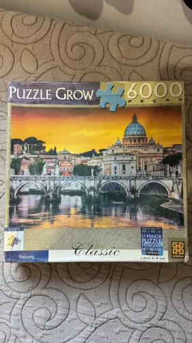 Quebra cabeça puzzle Vaticano 6000 peças grow