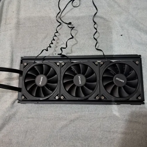 PCYES Sangue Frio 3 Black Vulcan Water Cooler 360mm ARGB