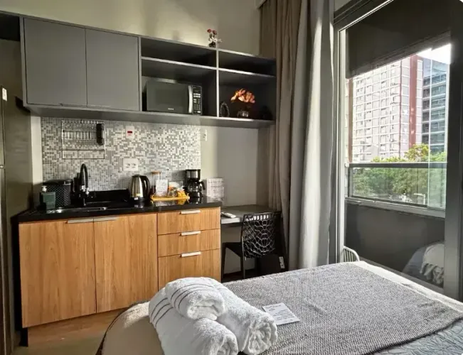 Imóvel para aluguel possui 21 metros quadrados com 1 quarto em Jardim Paulista - São Paulo