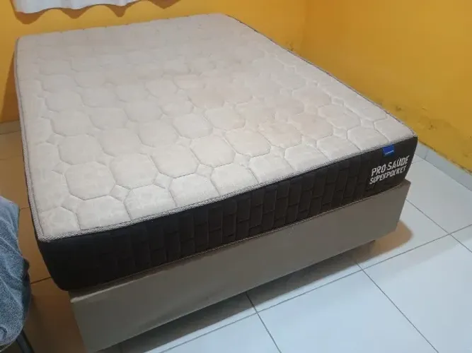 Cama box casal