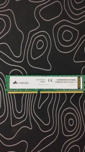 Memória RAM 8gb DDR3 1600mhz Corsair