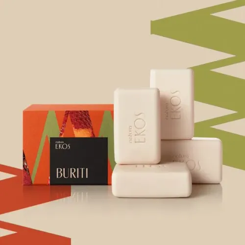 Caixa de Sabonetes Natura Ekos Buriti