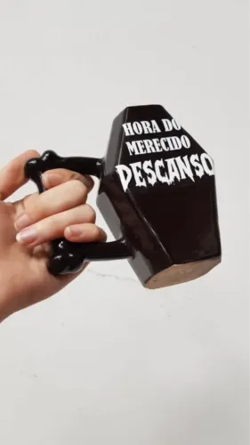 Caneca caixão