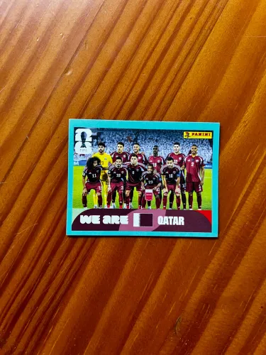 Figurinha da Copa do Mundo 2026 - QAT 13