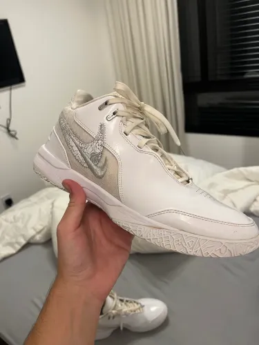 Tênis LEBRON NXXT GEN AMPD WHITE SILVER