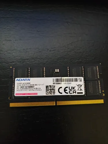 Memória ADATA 32GB DDR5 5600MHz SODIMM