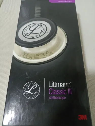 Estetoscópio Littmann Classic III Preto