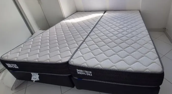 Conjunto Ortobom Pró-Saúde Ultra Firme D45 + Base