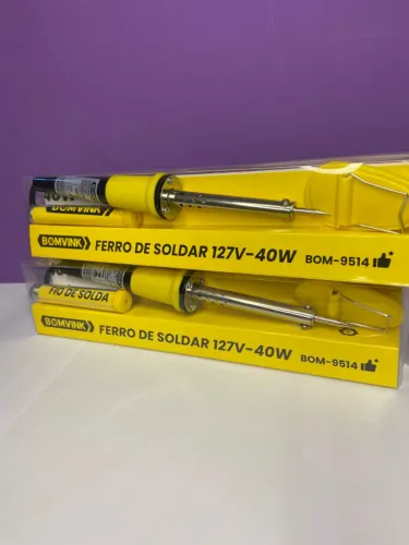 Ferro de Soldar 127V 40W - BOM-9514 BomVink an4