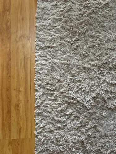 Tapete felpudo aconchegante para sala ou quarto