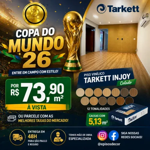 Piso Vinilico Tarkett injoy