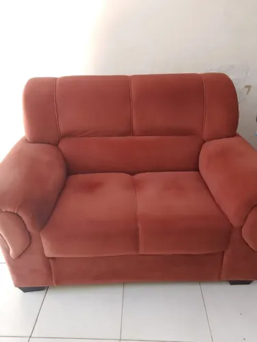 Vendo conjunto de sofá topado novo so pegar e usar zap * moro em lagarto *