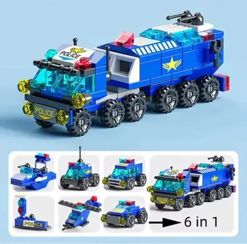 LEGO POLICIA CÍVIL 6 em 1