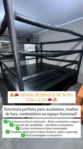 Ringue de boxe 