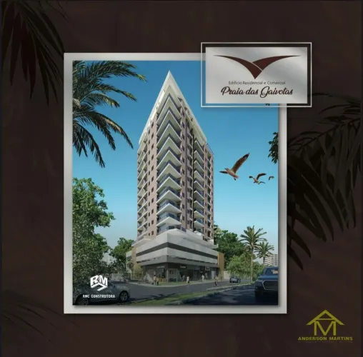 Apartamento de 2 quartos Ed, Residencial praia das gaivotas Cód. 30638 R