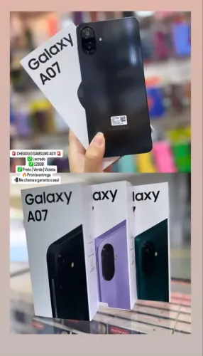 Tenho as três cores disponíveis!
