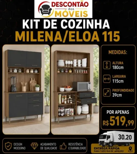 KIT DE COZINHA (MILENA/ELOA115).