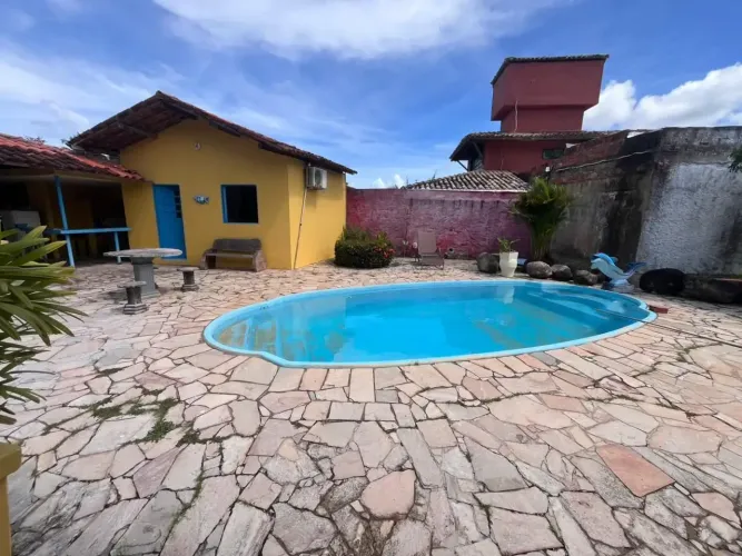 Casa chalé Ilha de Santa Rita 2 quartos Mobiliado Piscina
