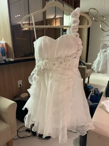 Vestido de Noiva Curto